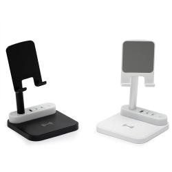 Base de Carregamento com Suporte Celular e Luminária Promocional