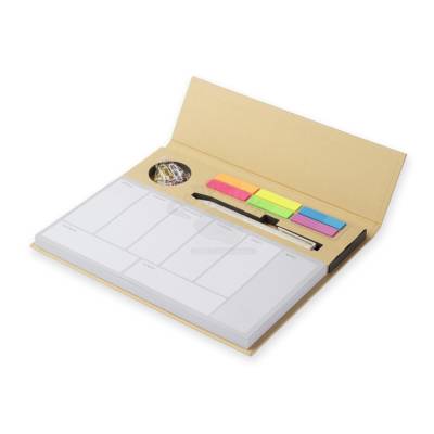 Bloco de Anotações com Planejamento Diário para Brindes