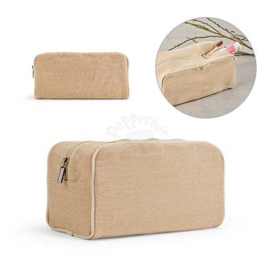 Bolsa de Cosméticos em Juco para Personalizar