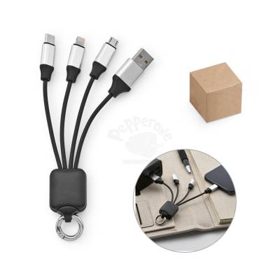 Cabo USB de carregamento rápido 4 em 1 Promocional
