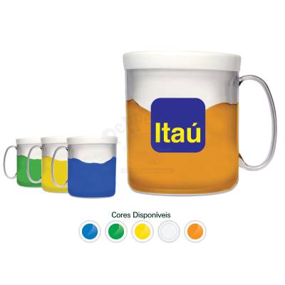 Caneca Térmica Gel 300ML Personalizada