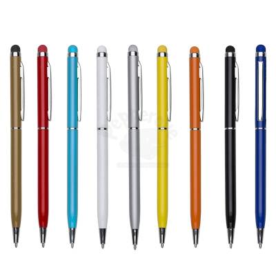 Caneta De Metal Com Ponteira Touch Personalizada