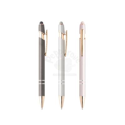 Caneta de Metal com Ponteira Touch Personalizada