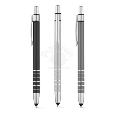 Caneta de Metal com Ponteira Touch Promocional