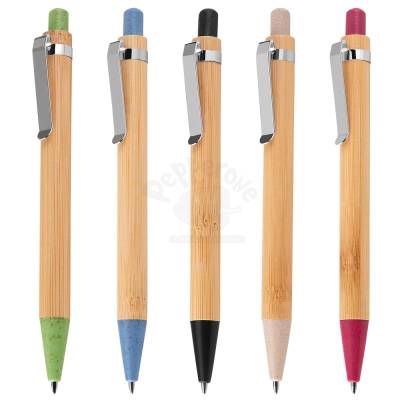 Caneta ecológica de Bambu Personalizada