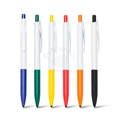 Caneta Plástica com Ponteira Touch Personalizada
