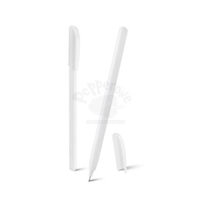 Caneta Plástica com Tampa Personalizada