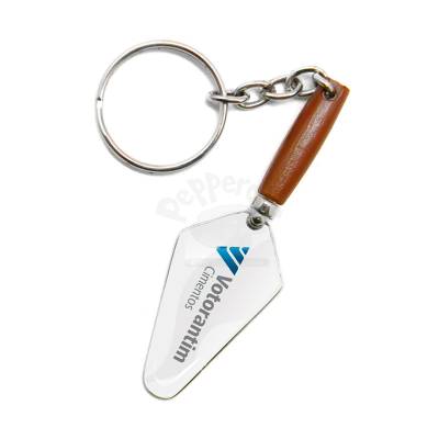 Chaveiro Resinado formato de Pá Personalizado