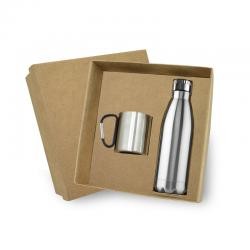 Conjunto com Garrafa e Caneca Personalizada