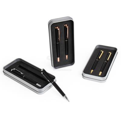 Kit Caneta Esferográfica e Roller para Personalizar