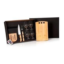 Kit Churrasco, Cerveja e Truco - 8 Peças com Jogo De Baralho Personalizado