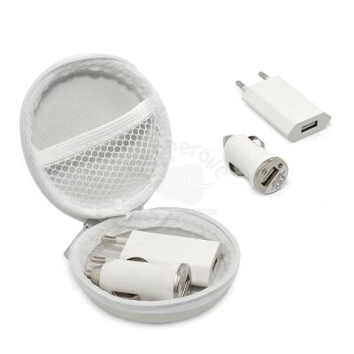 Kit com Carregadores Para Brindes Personalizados