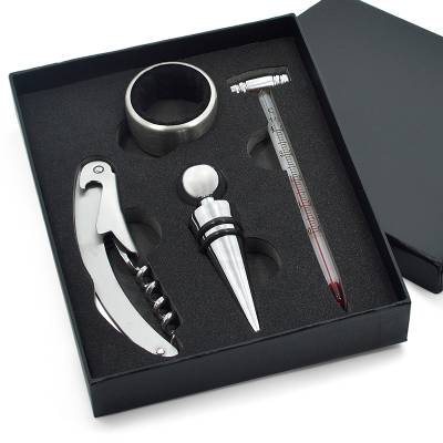 Kit Vinho com 4 peças para Brindes Promocionais