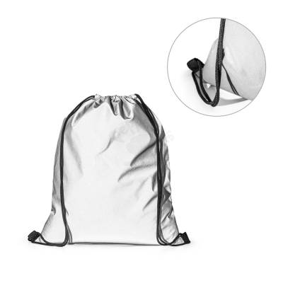 Mochila Saco Prateado para Brindes
