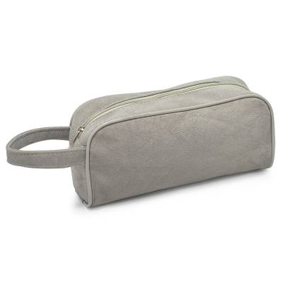 Necessaire em Couro Sintético para dar de Brinde