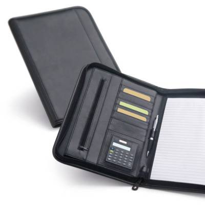 Pasta A4 em Couro Sinético Promocional