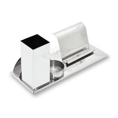 Porta Caneta com Porta Cartão Promocional