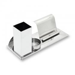 Porta Caneta com Porta Cartão Promocional