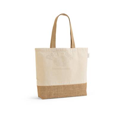 Sacola em Algodão Reciclado Base Juta para Personalização